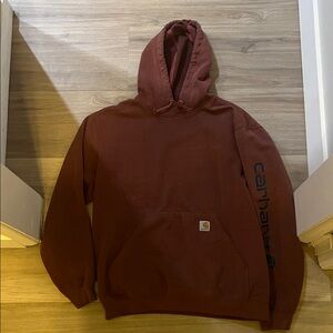 Carhartt Men's Rust Hoodie